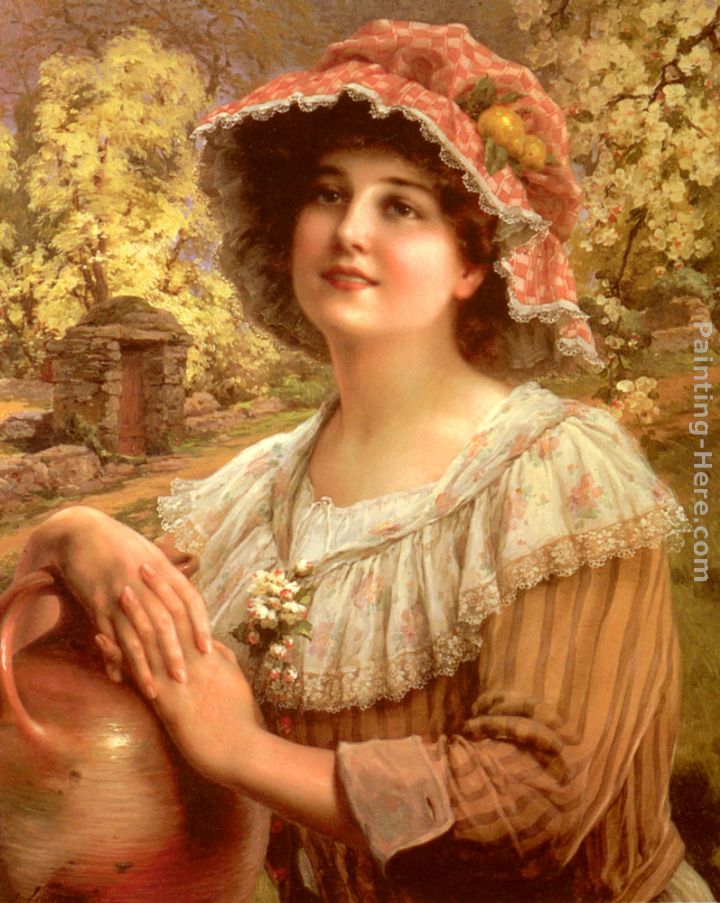 Country Spring painting - Emile Vernon Country Spring art painting